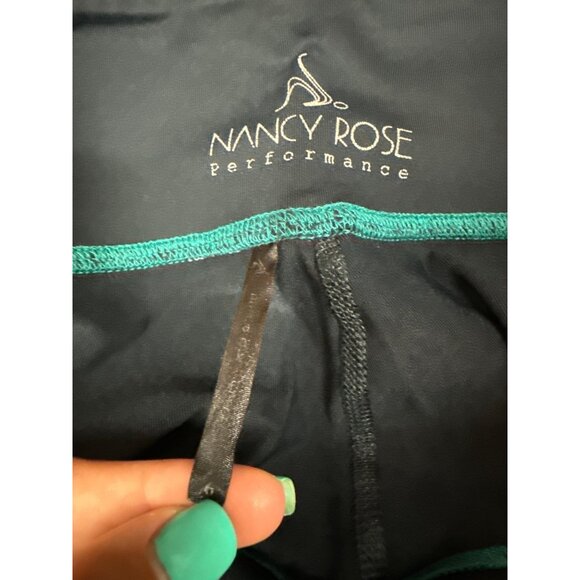 Nancy Rose Performance Black Yoga Pants Size 6 - Picture 6 of 7